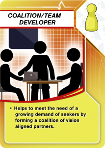 Helps to meet the need of a growing demand of seekers by forming a coalition of vision aligned partners